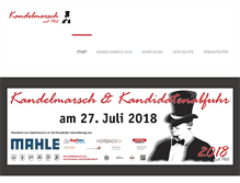 Tablet Screenshot of kandelmarsch.org
